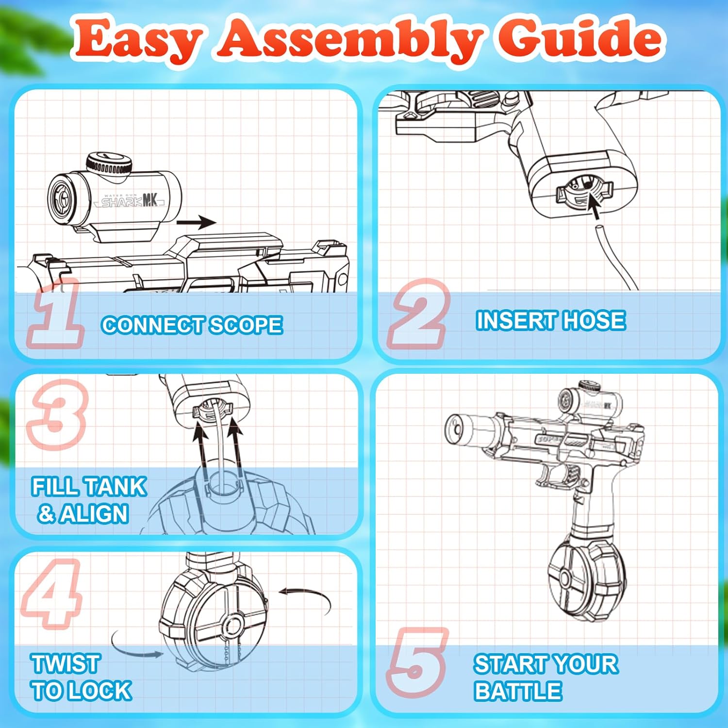 Electric Water Gun